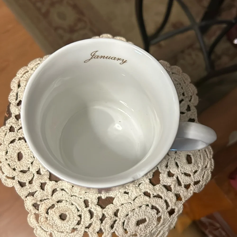 JANUARY Coffee Mug Bohemia Porcelain